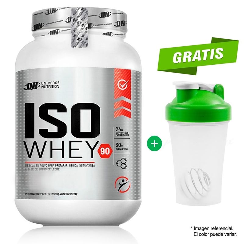 UNIVERSE NUTRITION - Proteína Universe Nutrition Iso Whey 90 1.1 Kg Cookies and Cream
