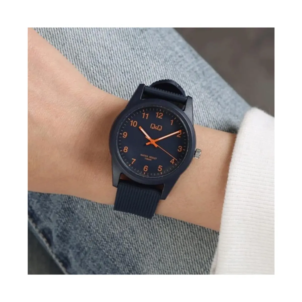 QYQ - Reloj Q&Q Acuático Color Azul 10BAR