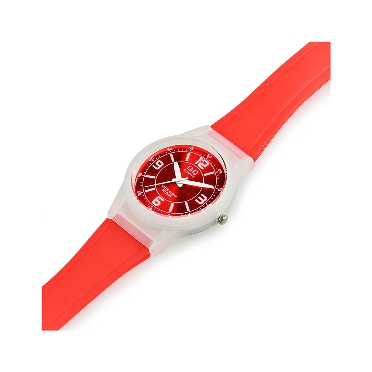 QYQ - Reloj Q&Q Acuático Color Rojo10BAR