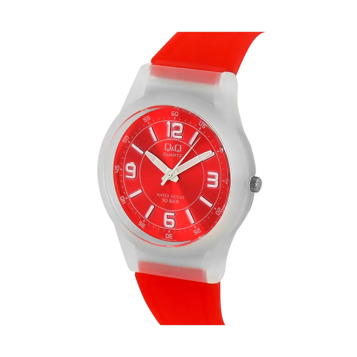 QYQ - Reloj Q&Q Acuático Color Rojo10BAR