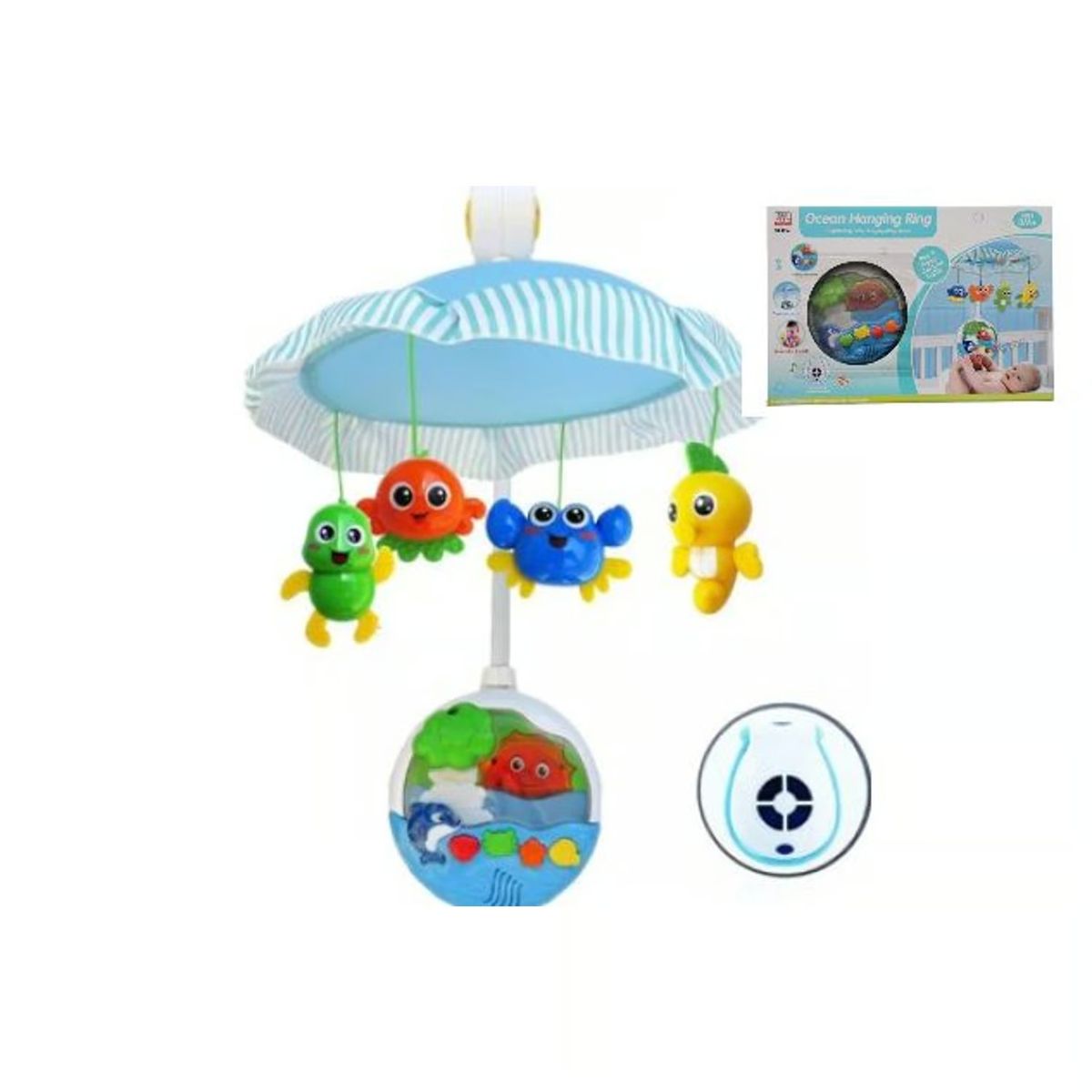 GENERICO - Móvil Musical con Luces y Sonidos Acuario