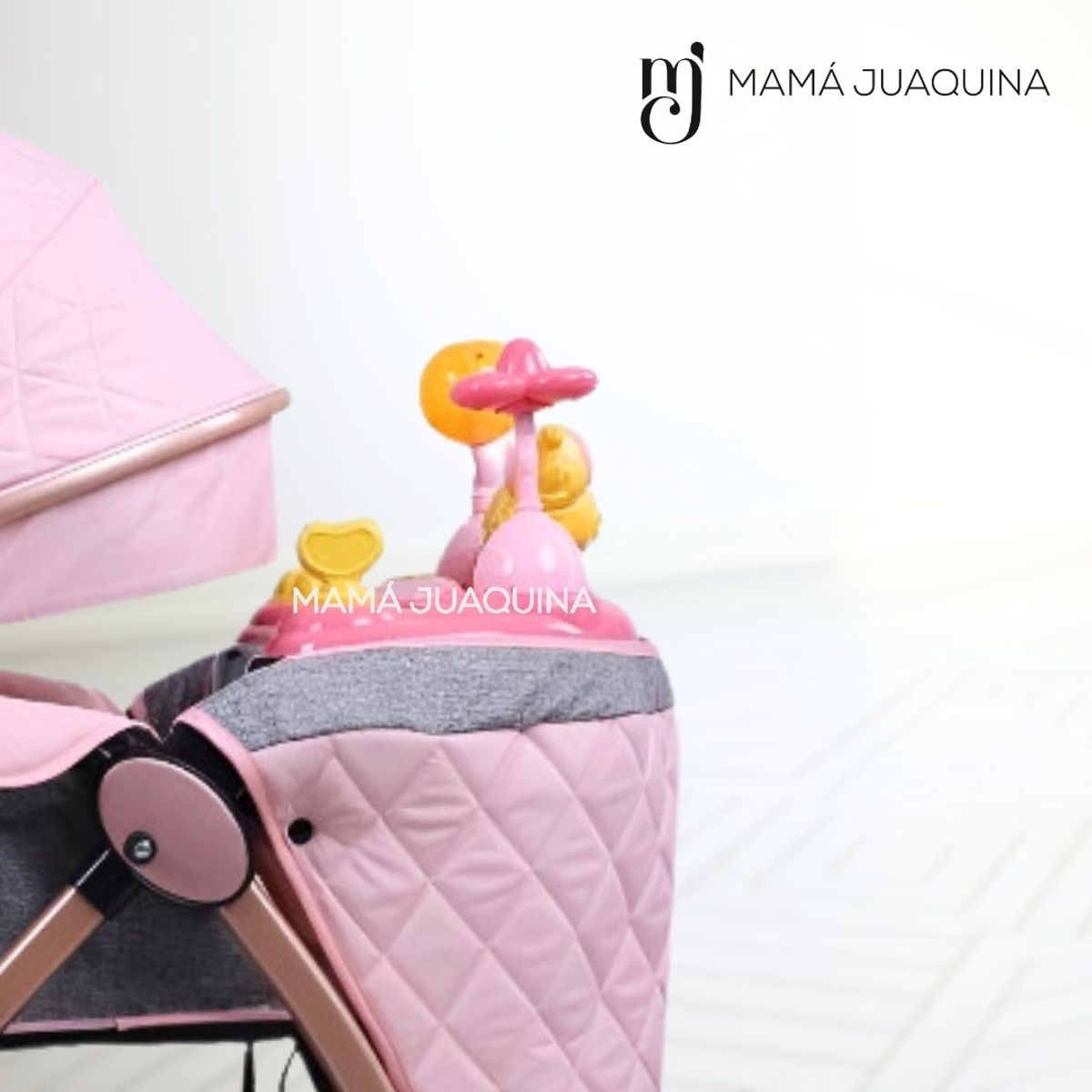 CONFORT - Coche Cuna Musical de Lujo «SUMMER DREAM» Pink