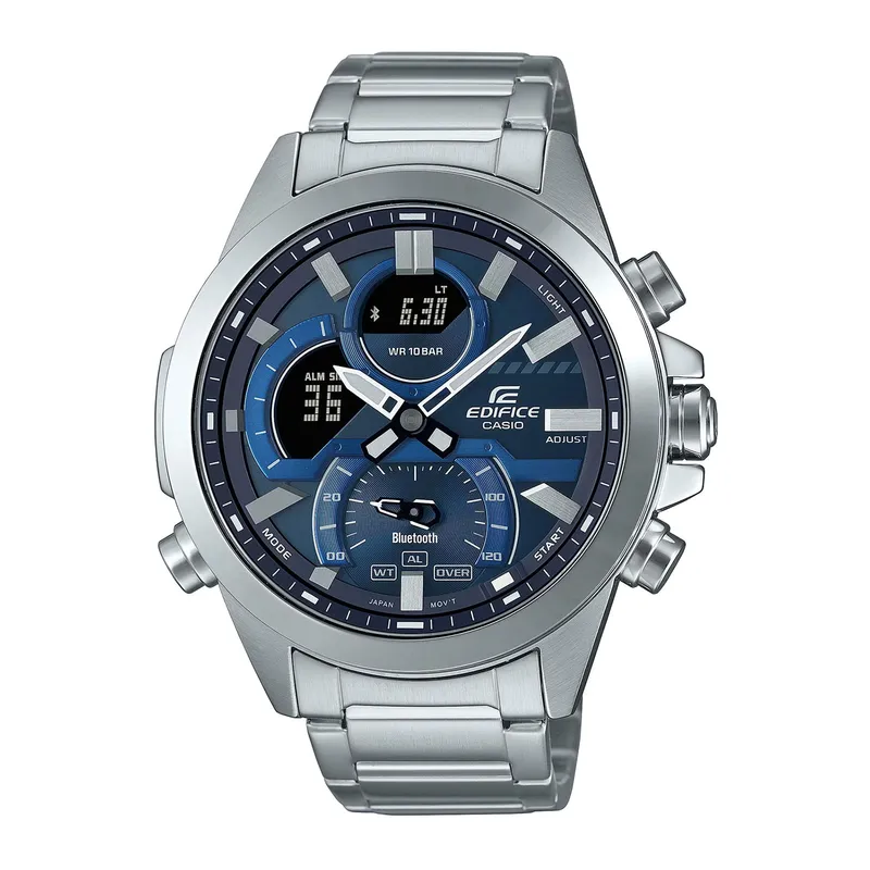 EDIFICE - Reloj Casio Edifice Acero Plata ECB-30D-2ADF EDF-13_.