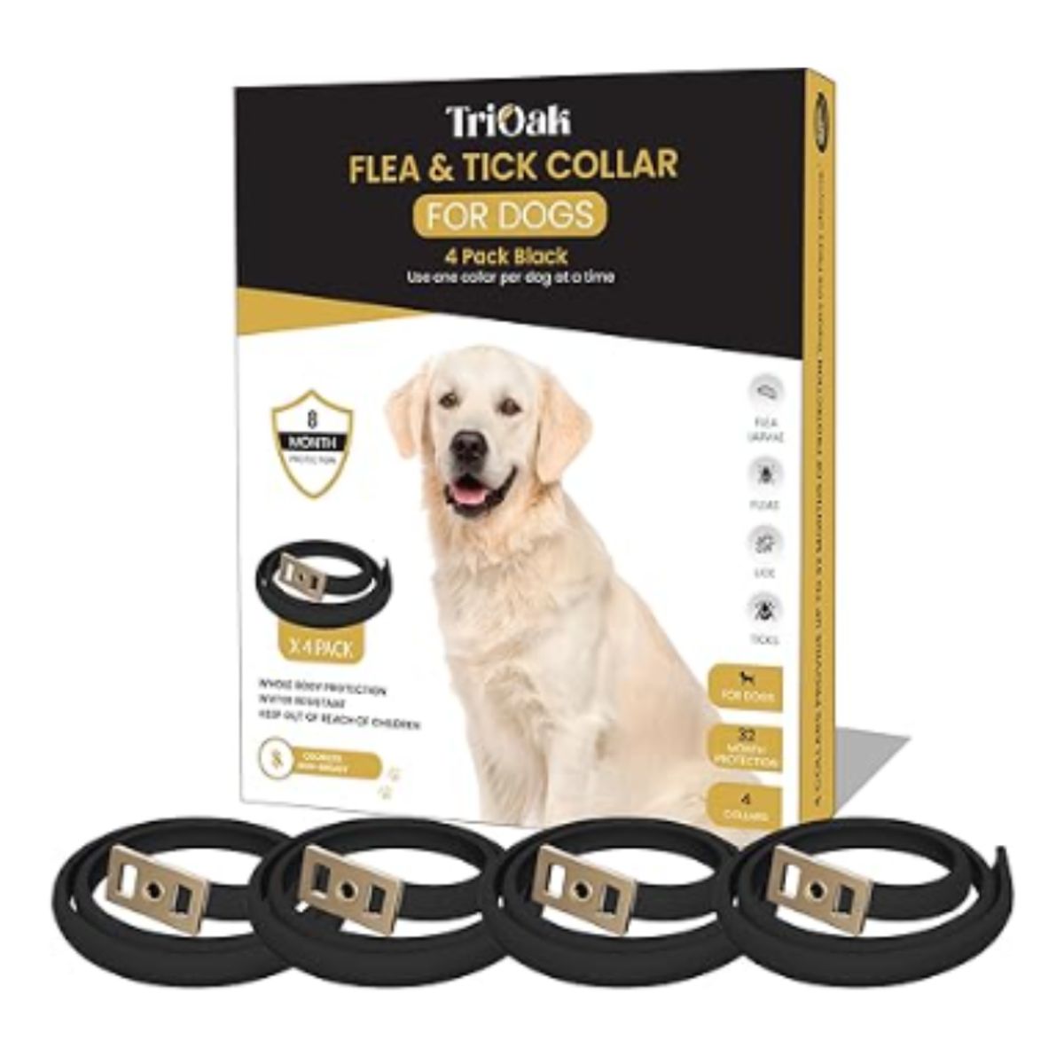 GENERICO - COLLAR ANTIPULGAS PARA PERROS TRIOAK