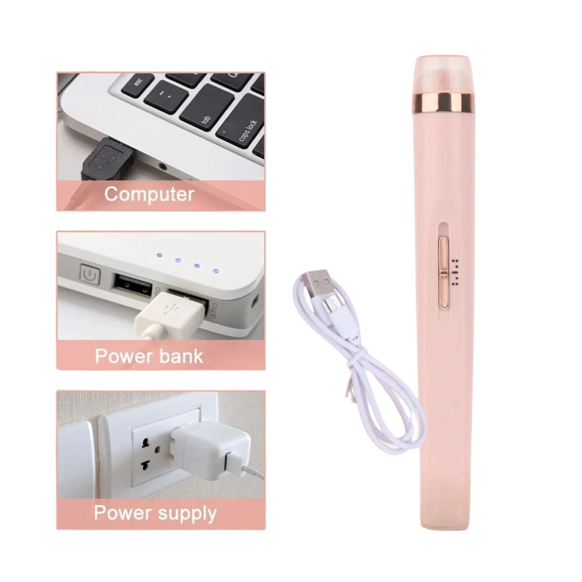 OEM - Lima Portátil Recargable para Uñas