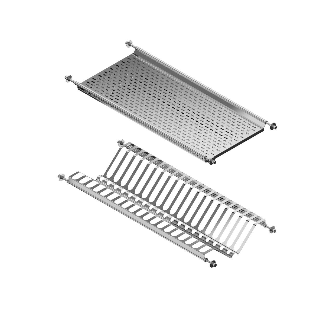 MENAGE CONFORT - JUEGO ESCURREPLATOS VASOS INOX - MENAGE CONFORT