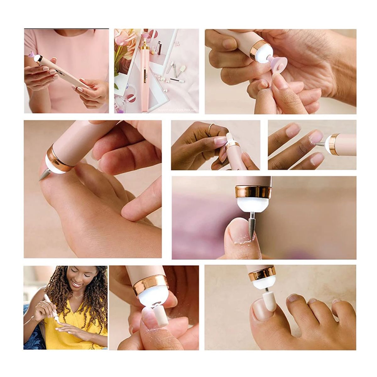 OEM - Pulidor Portátil Recargable para Uñas