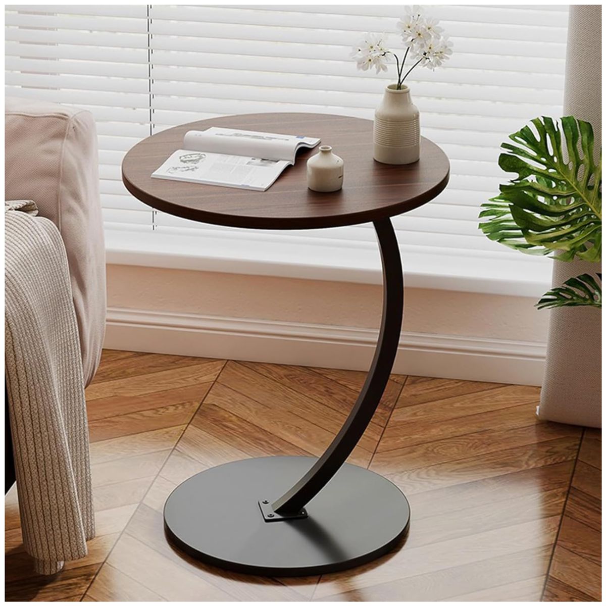 INSPIRA MARKET - Mesa Auxiliar de Centro Circular - Tipo C