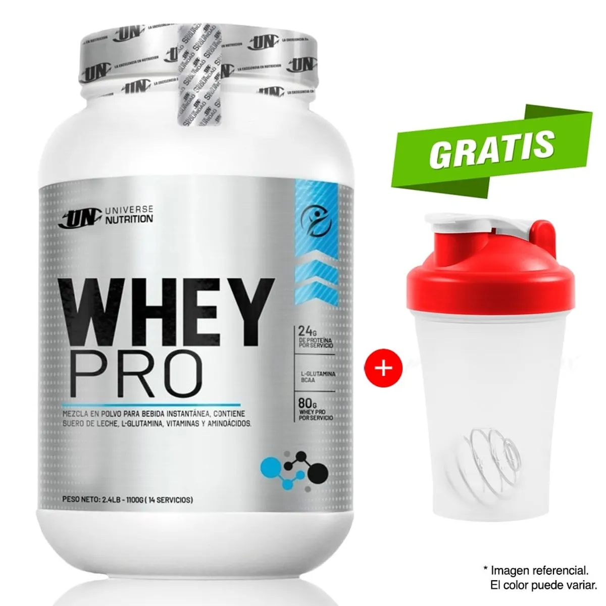 UNIVERSE NUTRITION - Whey Pro 1.1 kilos UN Cookies and Cream + Obsequio