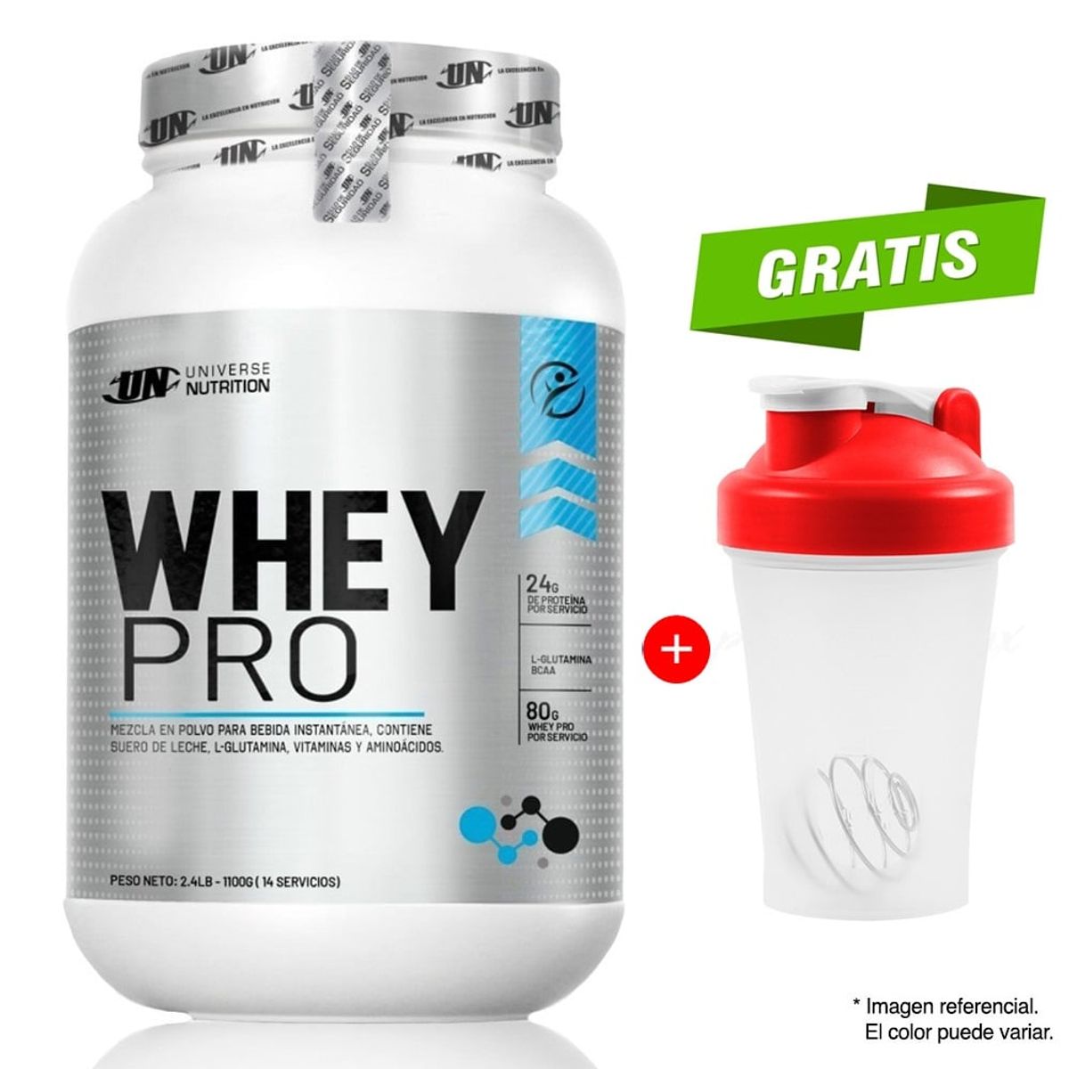 UNIVERSE NUTRITION - Whey Pro 1.1 kilos UN Cookies and Cream + Obsequio