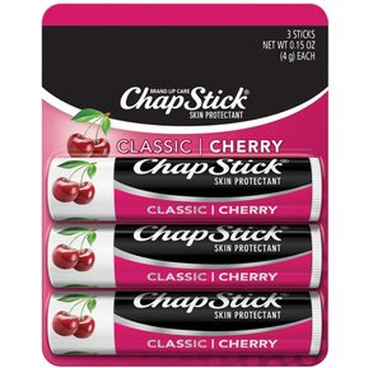 GENERICO - Bálsamo ChapStick Cherry Packx3
