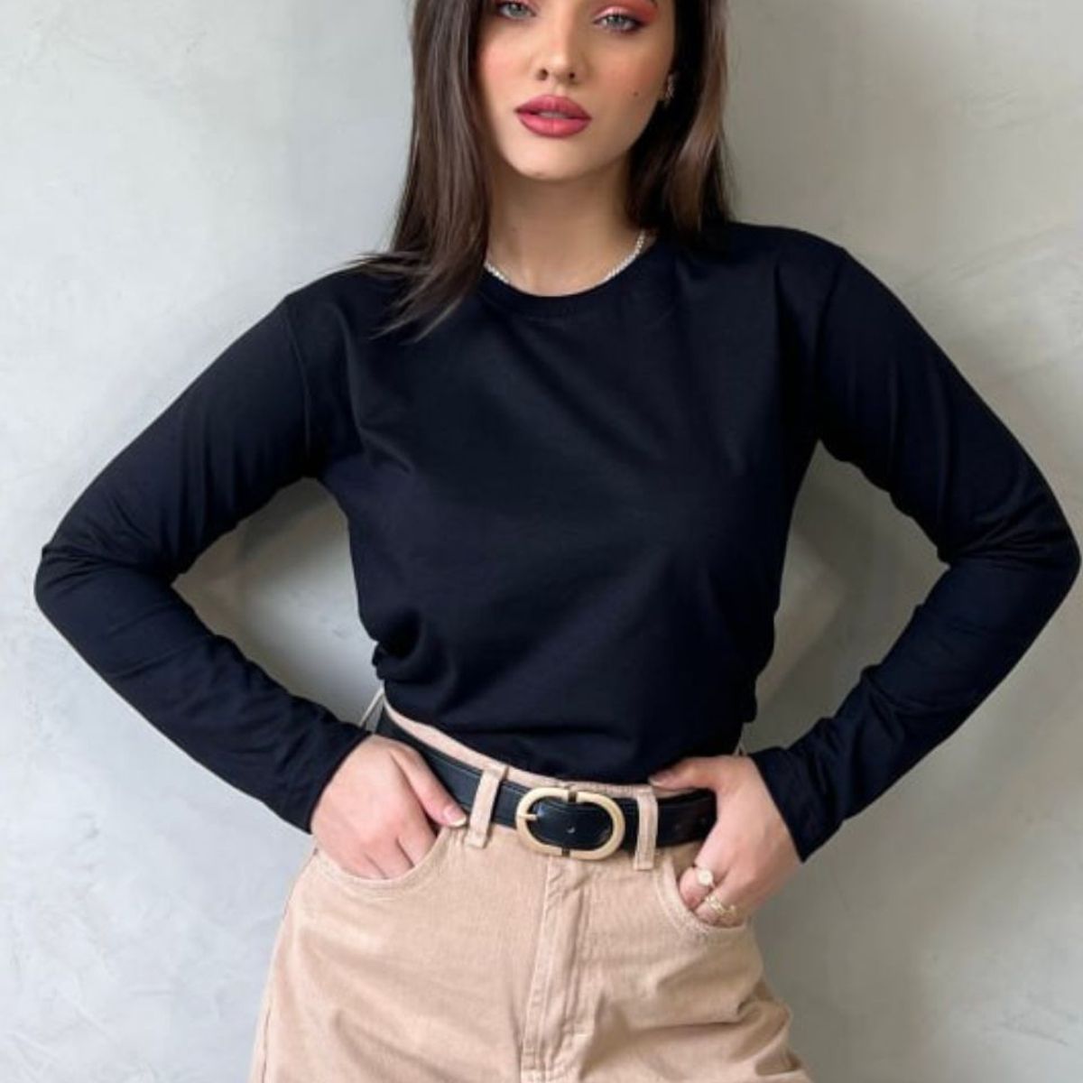 GENERICO - BASICO MANGA LARGA