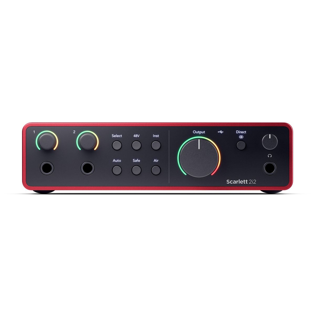 FOCUSRITE - Interfaz Audio USB Focusrite Scarlett 2i2 4ta Generación