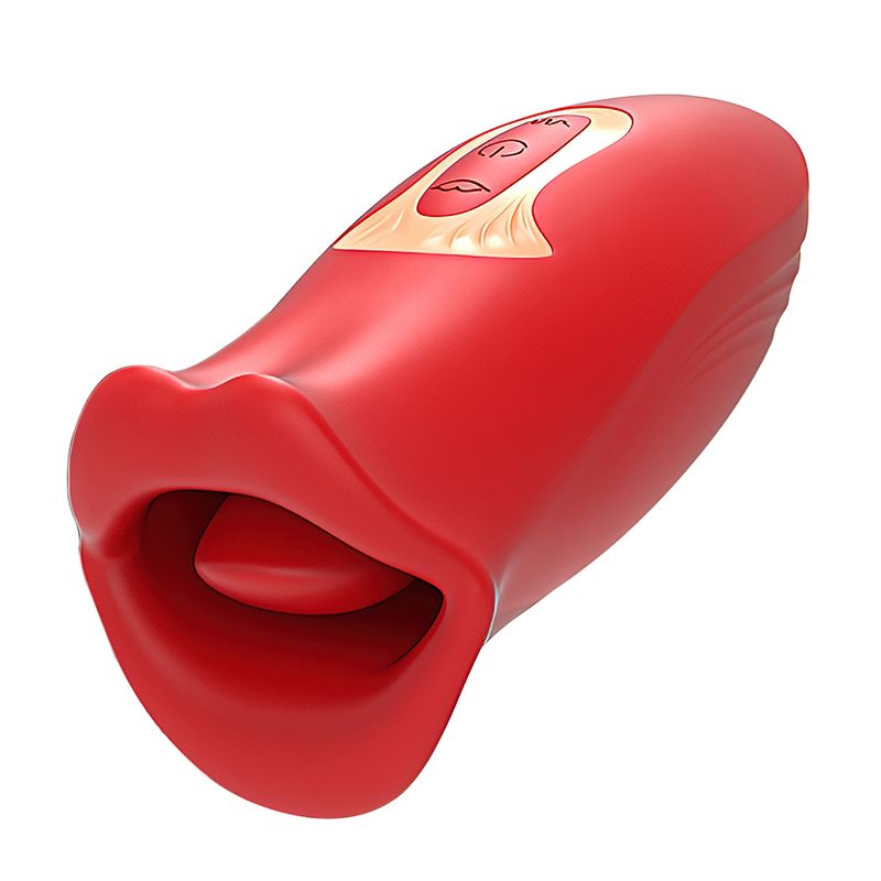 GENERICO - Vibrador G spot Boca Activa - Juguete Sexual
