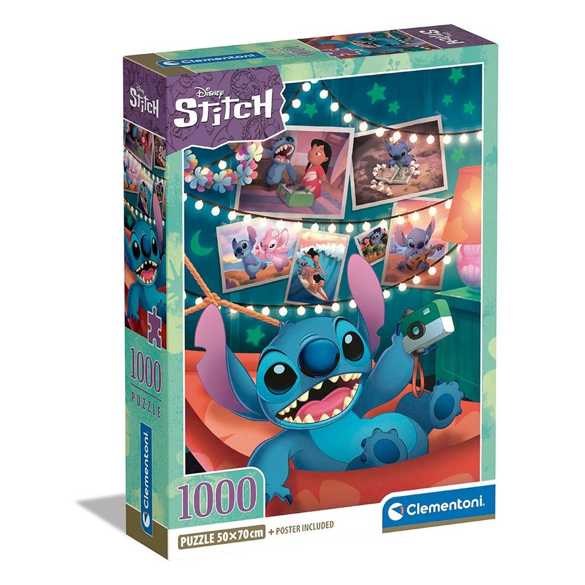 CLEMENTONI - CLEMENTONI ROMPECABEZAS 1000 PZAS. DISNEY STITCH