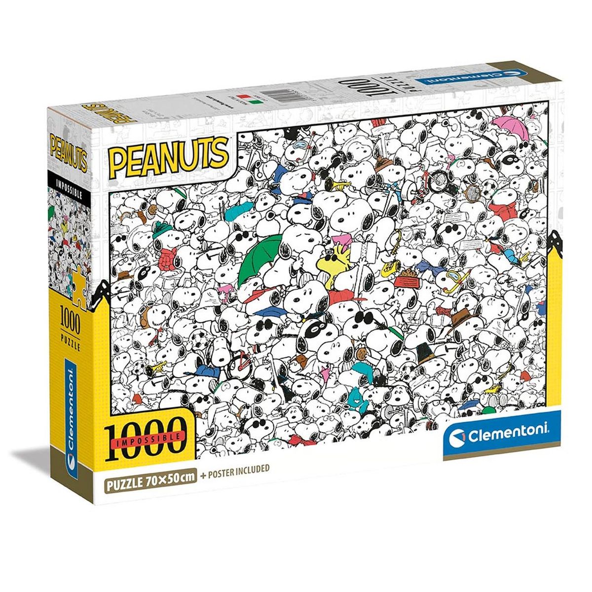 CLEMENTONI - CLEMENTONI ROMPECABEZAS 1000 PZAS. PEANUTS SNOOPY 2