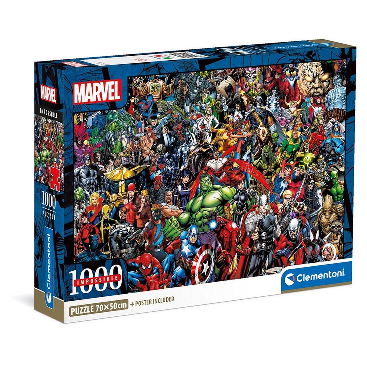 CLEMENTONI - CLEMENTONI ROMPECABEZAS 1000 PZAS. MARVEL UNIVERSE