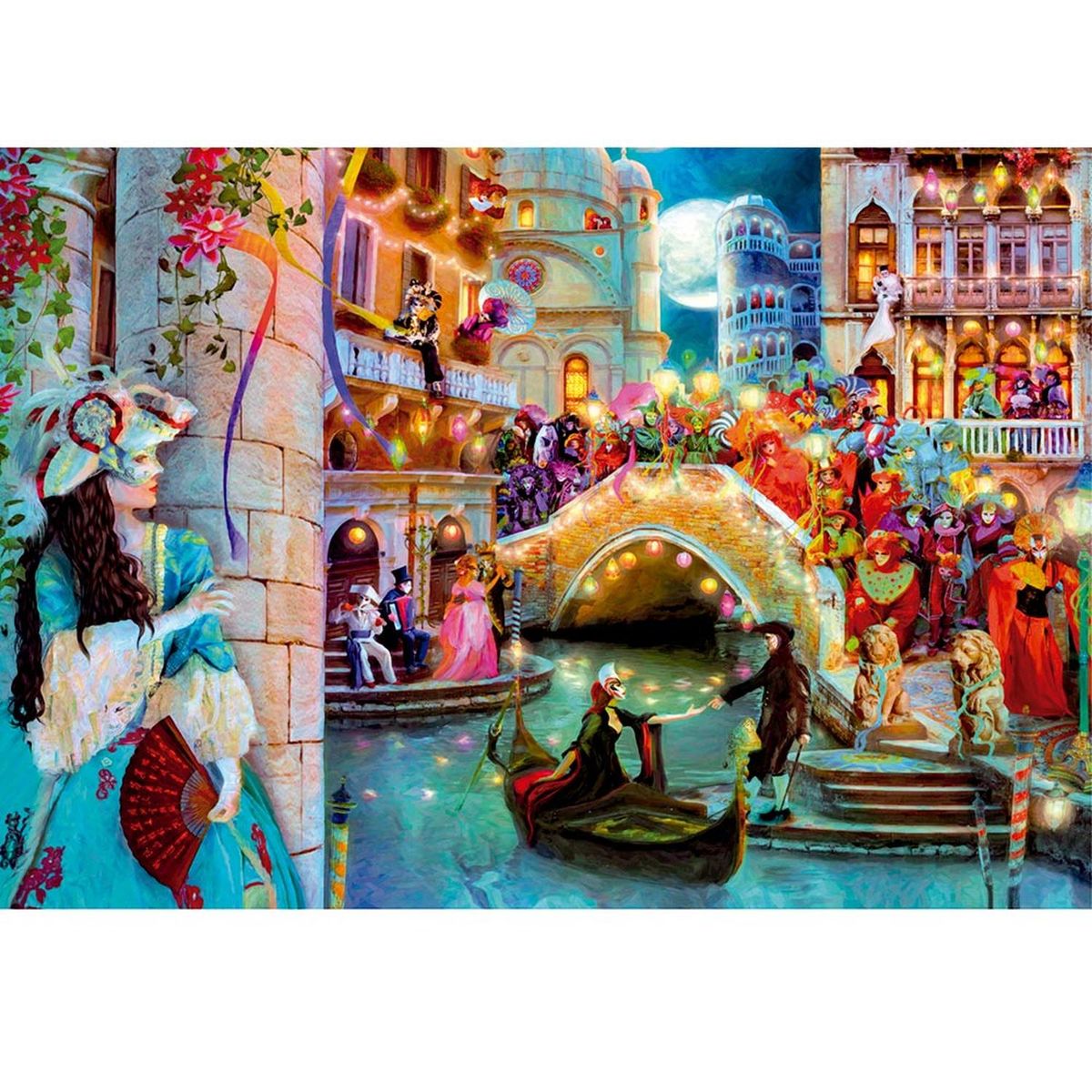 CLEMENTONI - CLEMENTONI ROMPECABEZAS 1000 PZAS. LUNA DE CARNAVAL