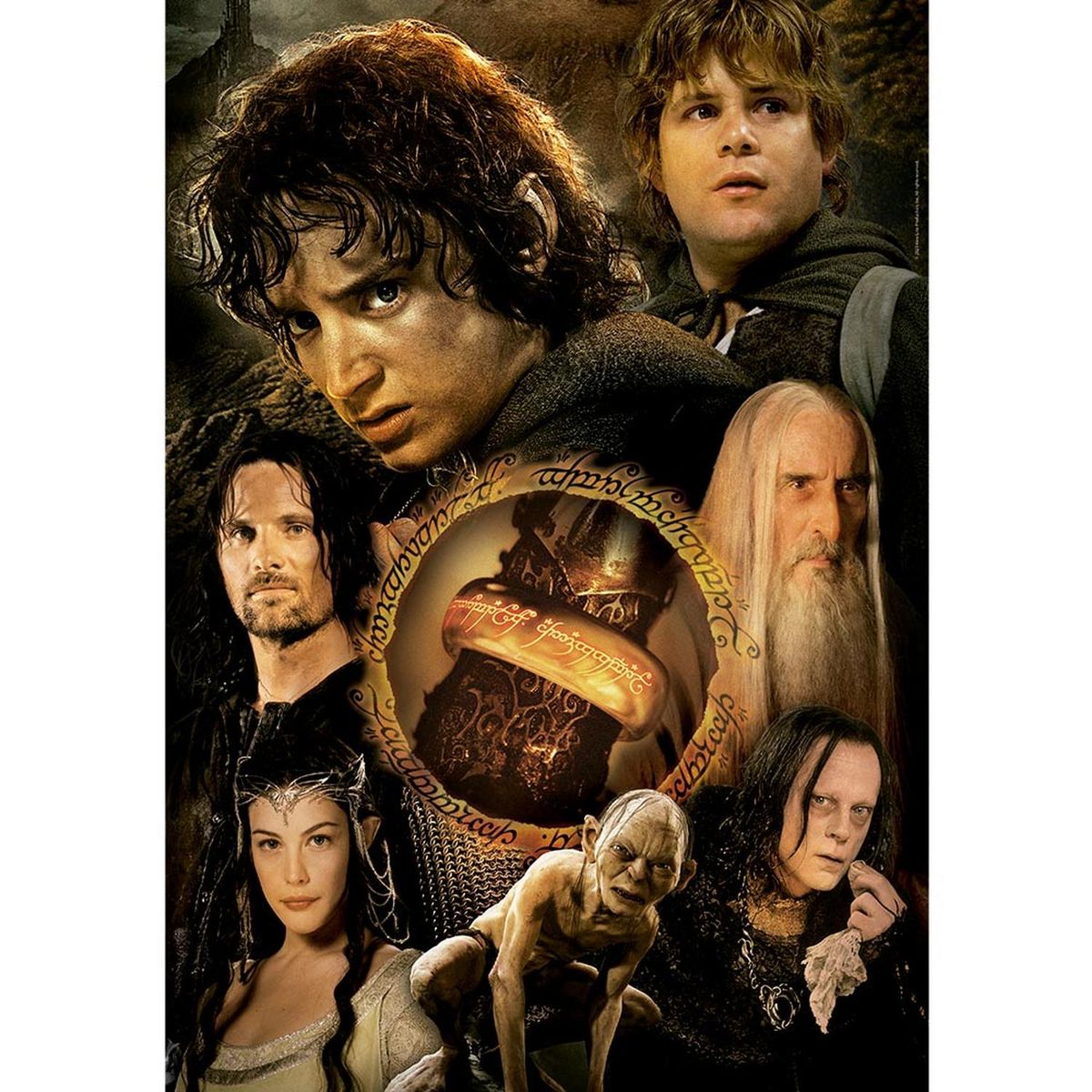 CLEMENTONI - CLEMENTONI ROMPECABEZAS 1000 PZAS.EL SEÑOR DE LOS ANILLOS