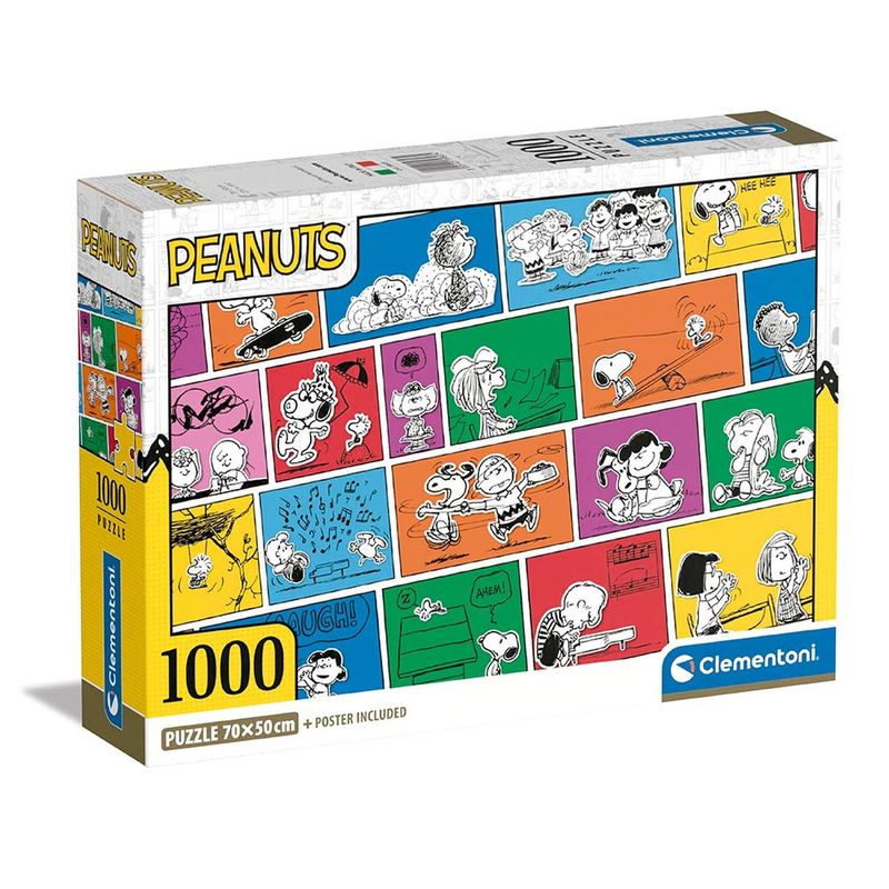 CLEMENTONI - CLEMENTONI ROMPECABEZAS 1000 PZAS PEANUTS SNOOPY 1