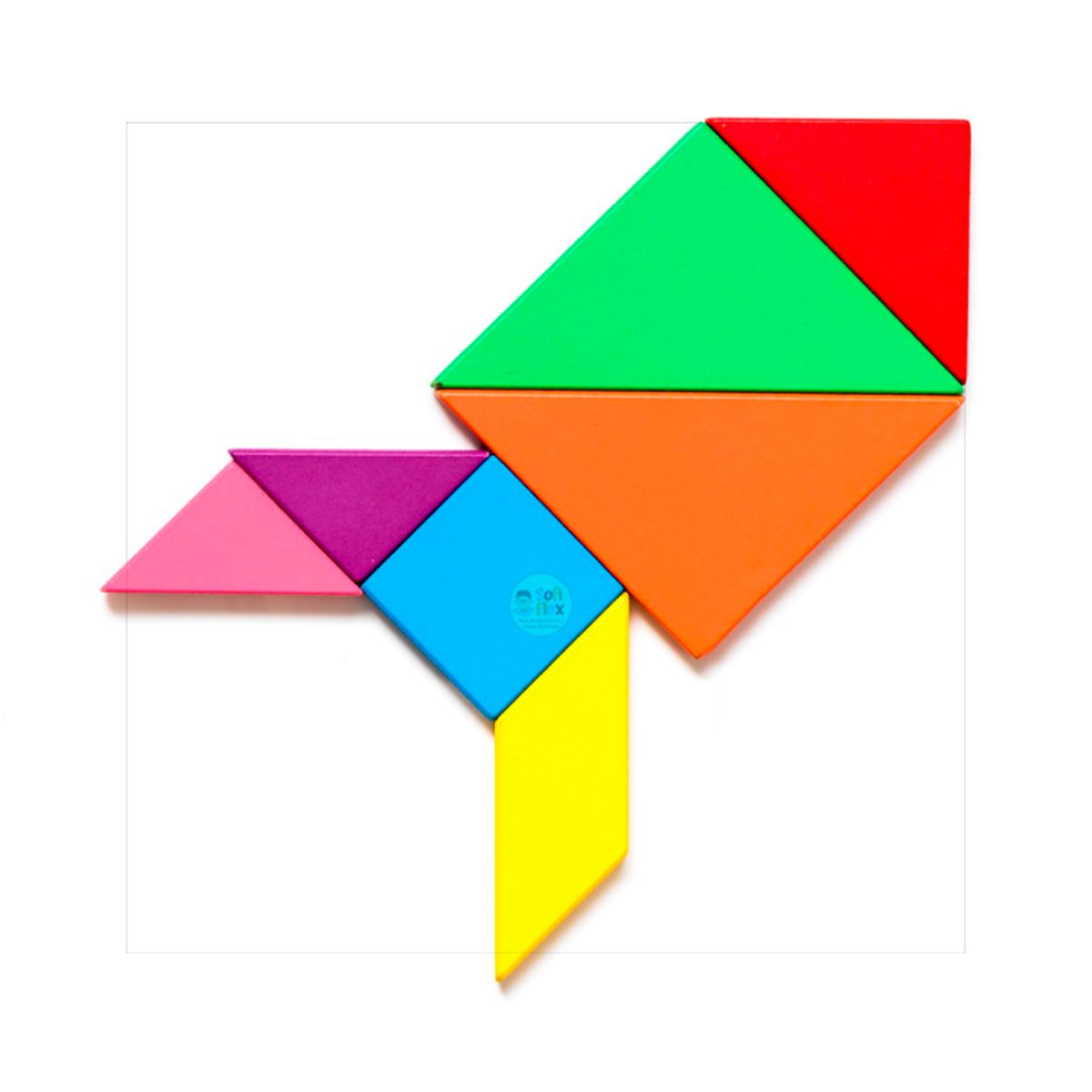 GENERICO - Tangram de Madera 20x20cm