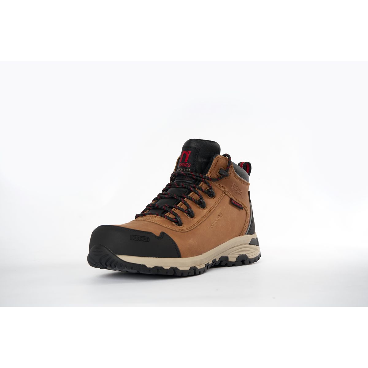 NORSEG - Bota de Seguridad Para Hombre Cuero Ns652 River Ct Marrón Norseg Safety NORSEG