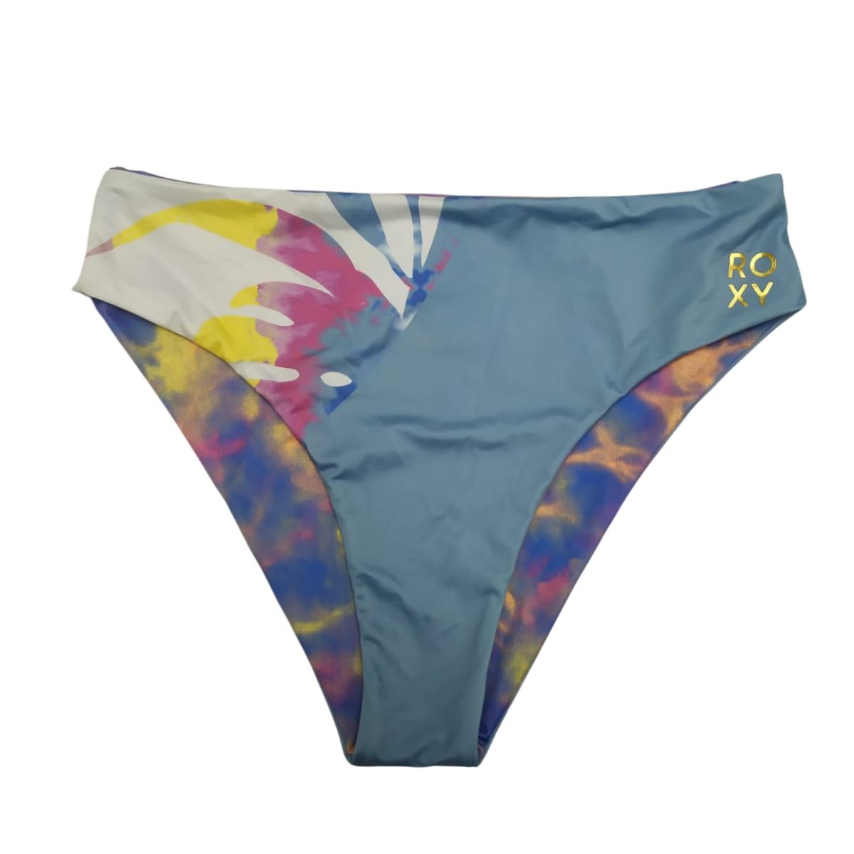 ROXY - Bikini Calzon Roxy Reversible Midwaist - Celeste - Celeste