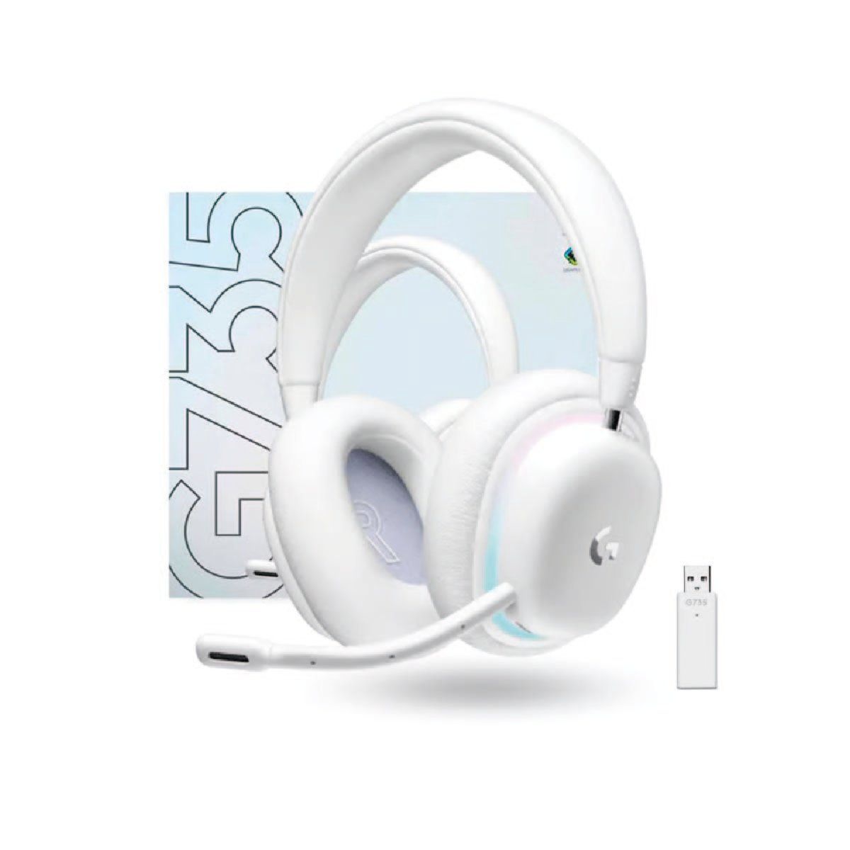 LOGITECH - Auricular Logitech G735 Ligthspeed Bluetooth RGB Aurora