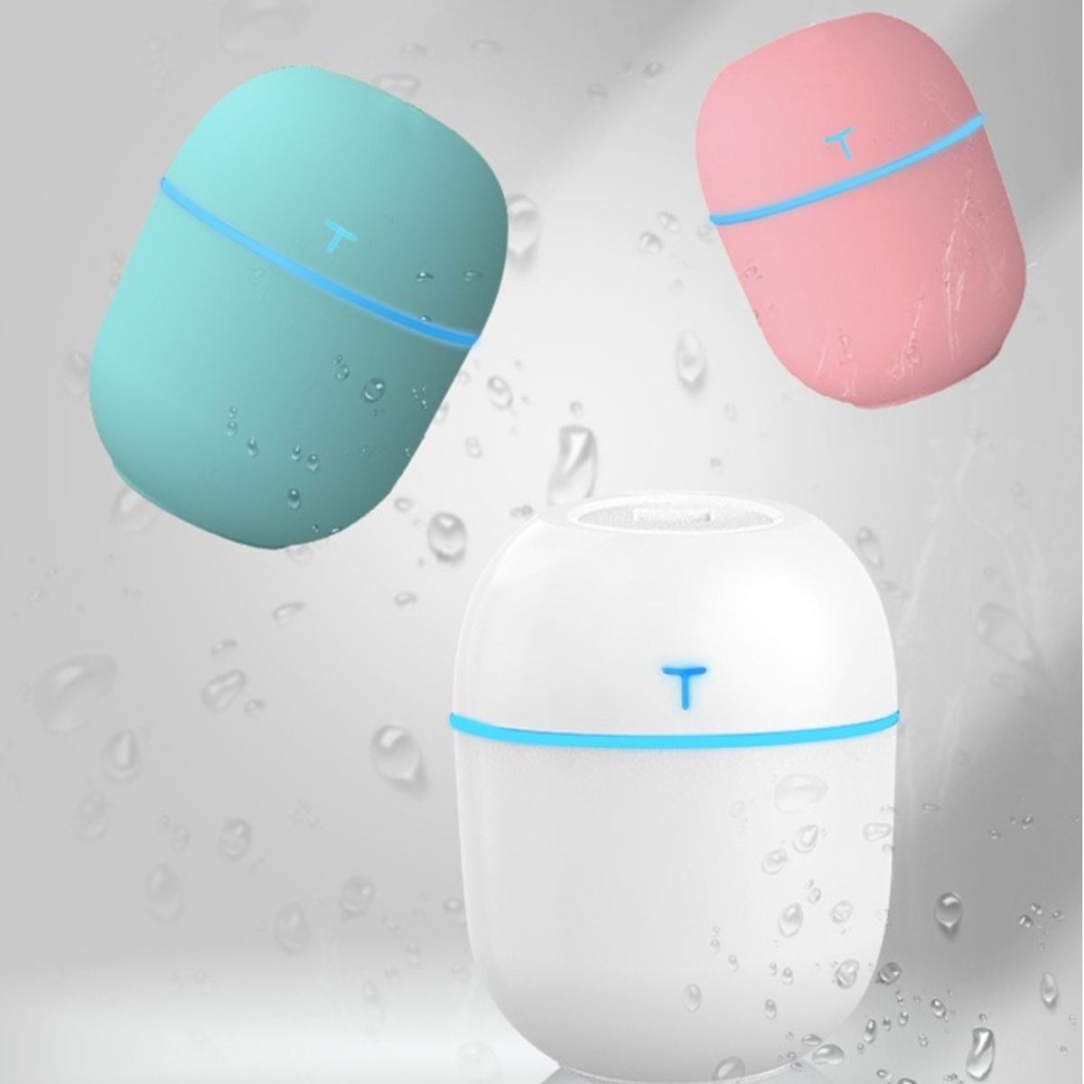 GENERICO - Humidificador Purificador Aromaterapia USB Portátil