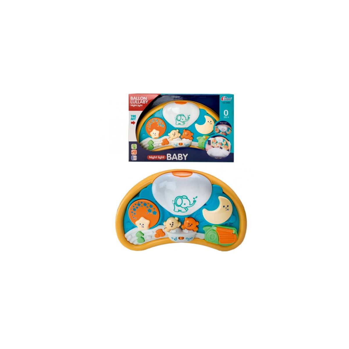 GENERICO - Luz Nocturna 2 en 1 con Música y Luz