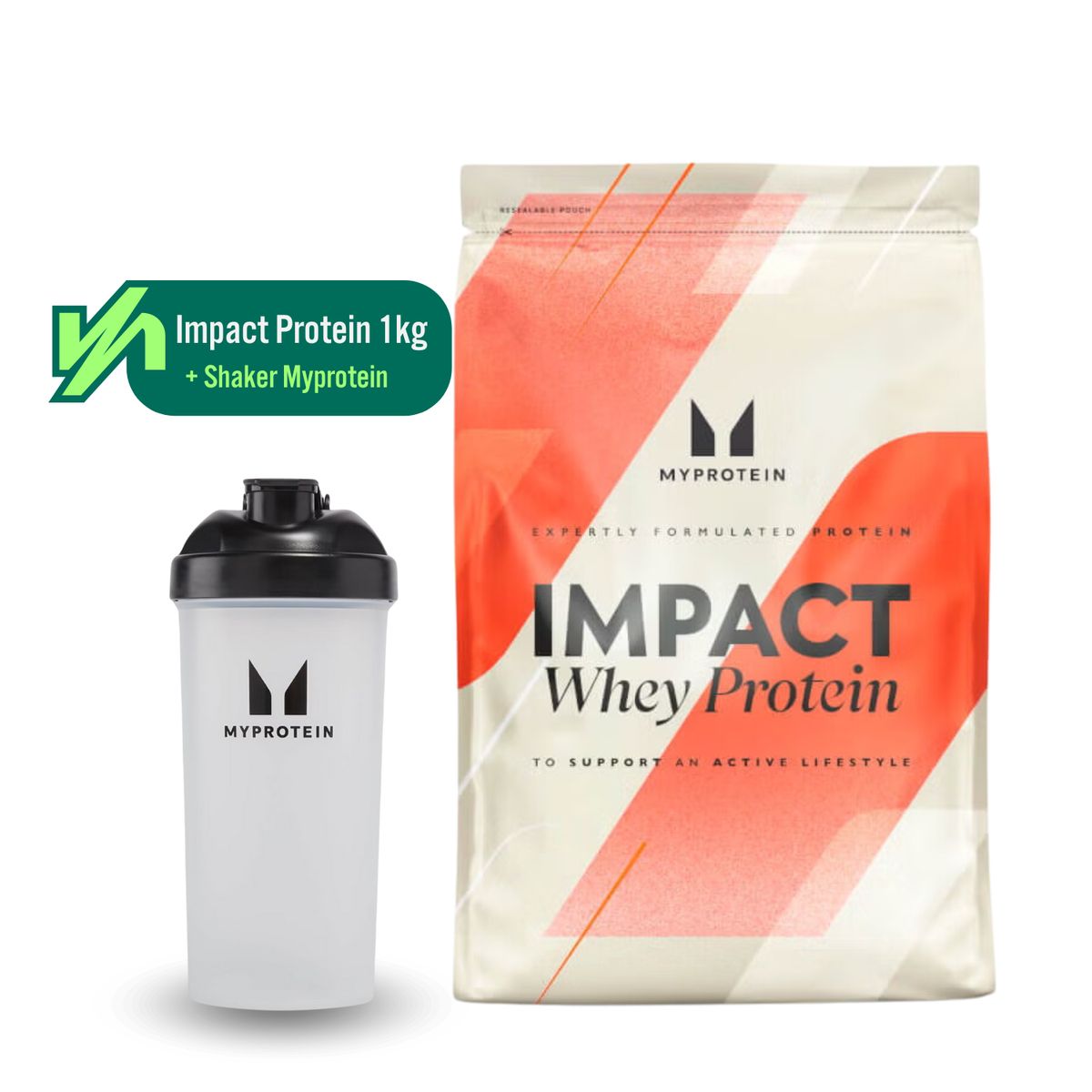 MYPROTEIN - IMPACT WHEY PROTEIN 1 KG - MYPROTEIN- CHOCOLATE + SHAKER