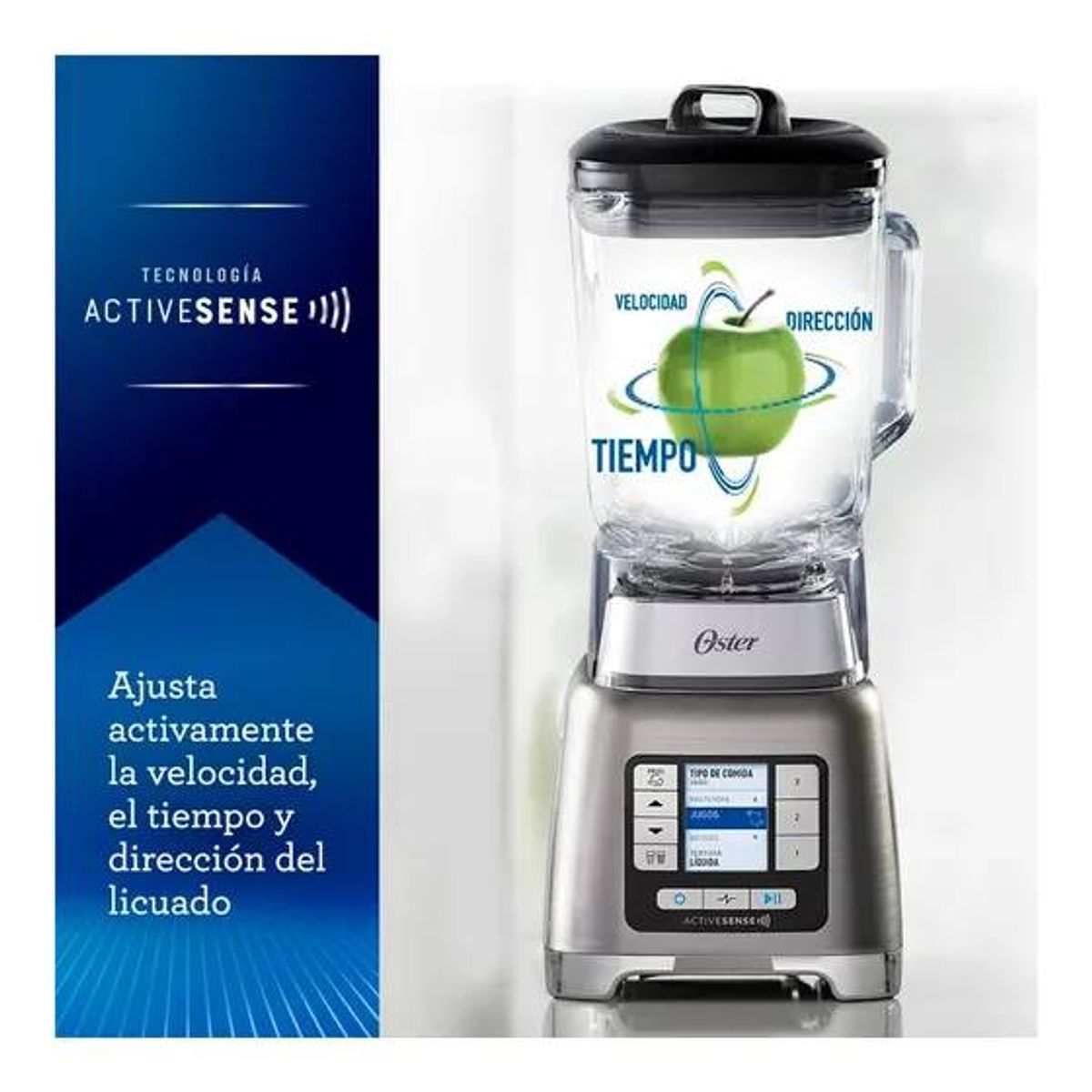 OSTER - Licuadora ActiveSense Oster  Vaso Blend N Go BLSTTDG NBG
