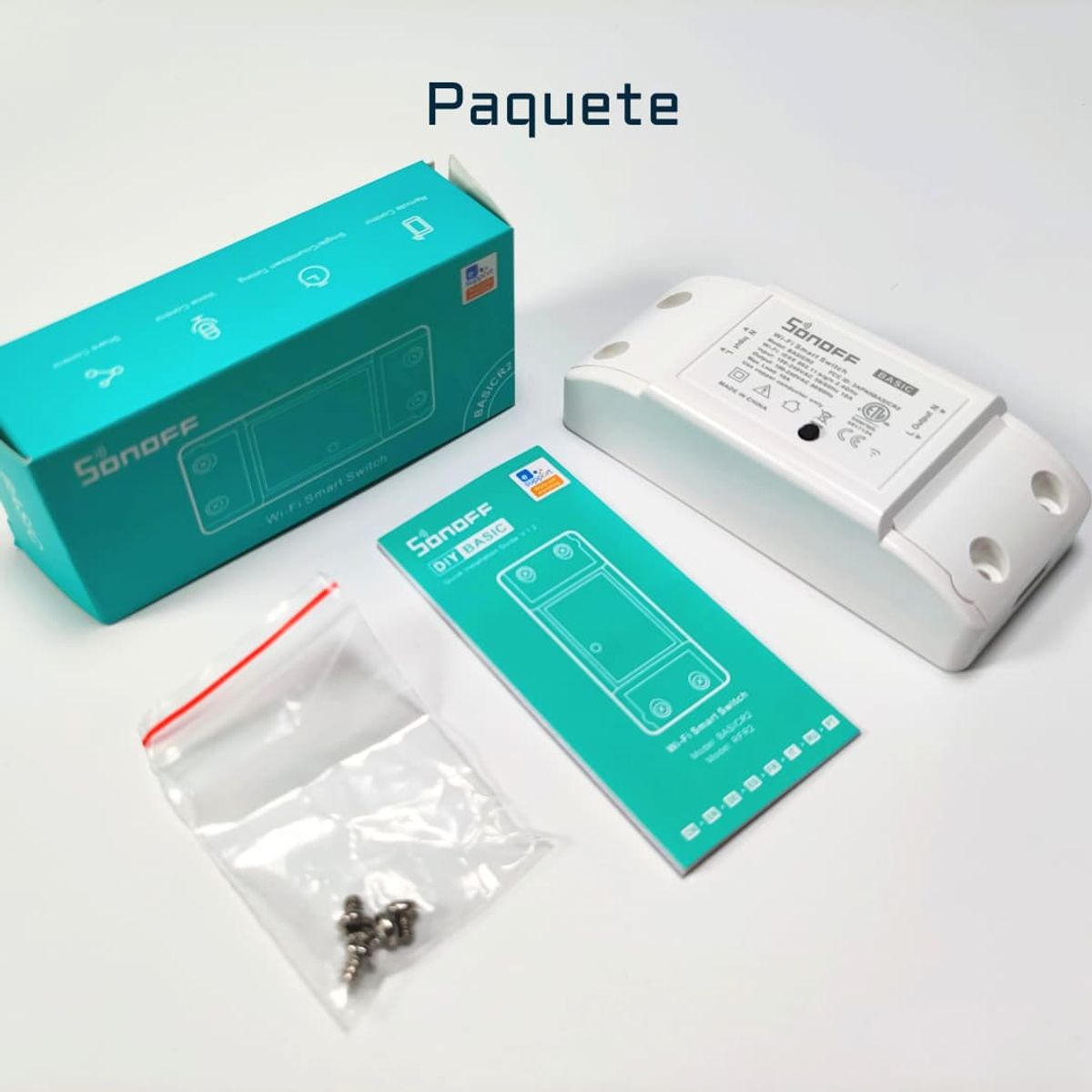 SONOFF - Interruptor inteligente WiFi BasicR2 - SONOFF