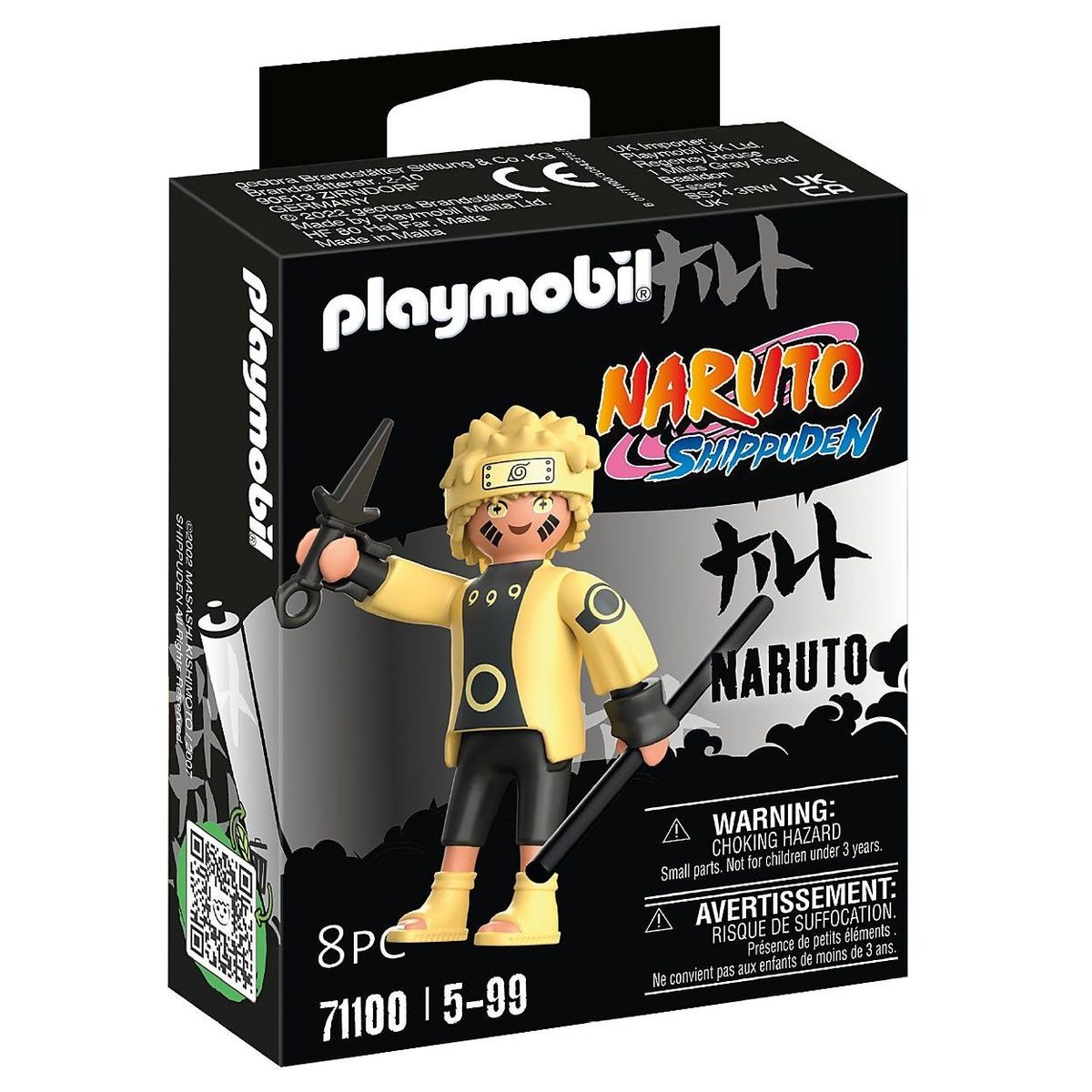 PLAYMOBIL - Playmobil Naruto: Naruto Sabio 6 Caminos