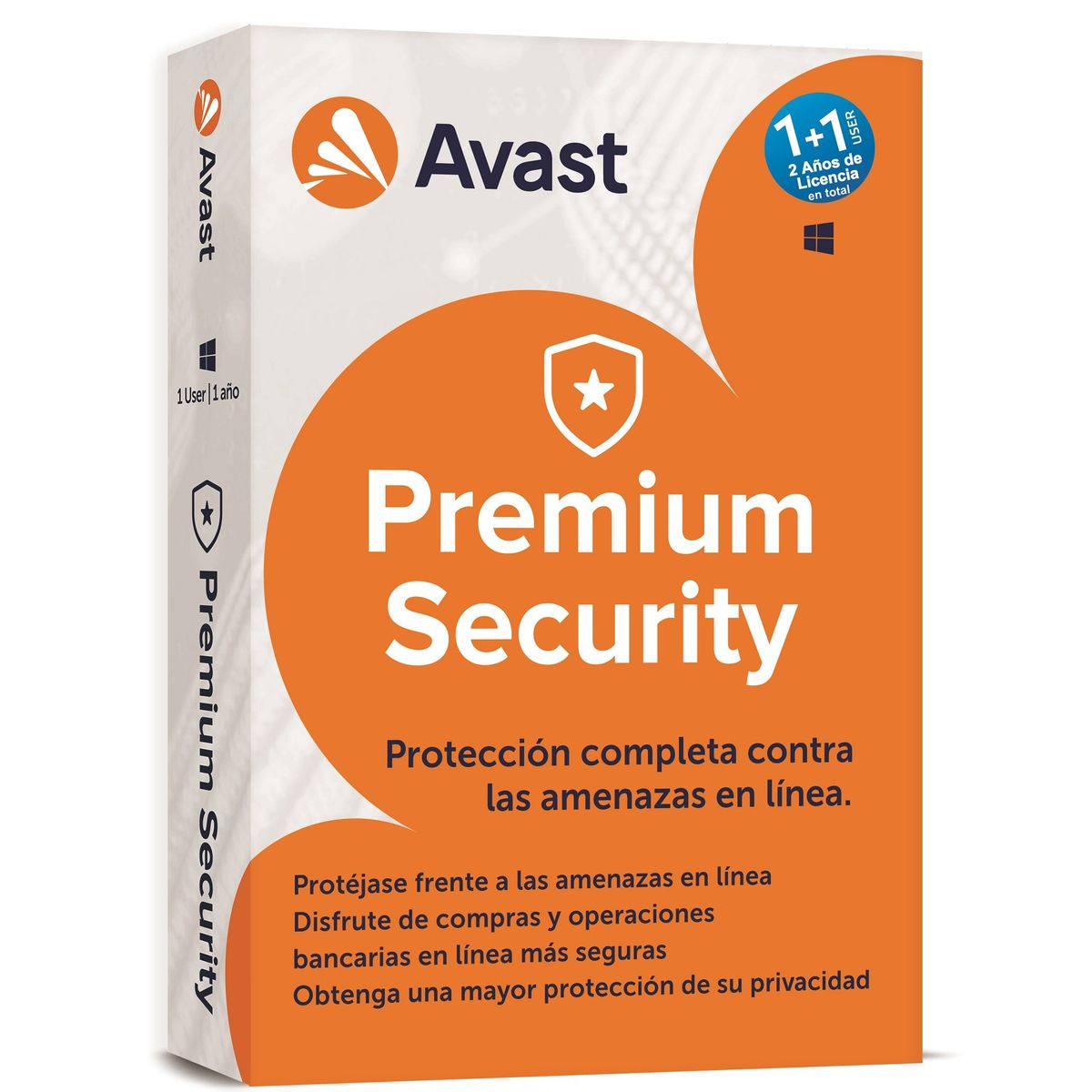 AVAST - Avast Premium Security 1+1PC