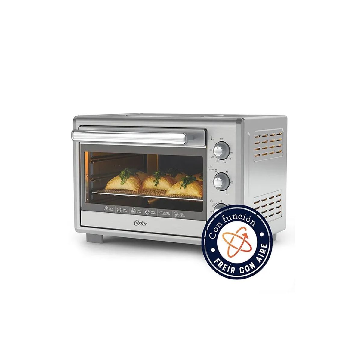 OSTER - Horno Oster TSSTTVLS25-053 Eléctrico con Freidora de Aire Acero