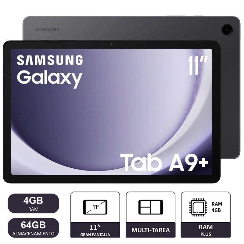 SAMSUNG - Tablet Samsung Galaxy A9+ 11 4GB RAM 64GB Grafito