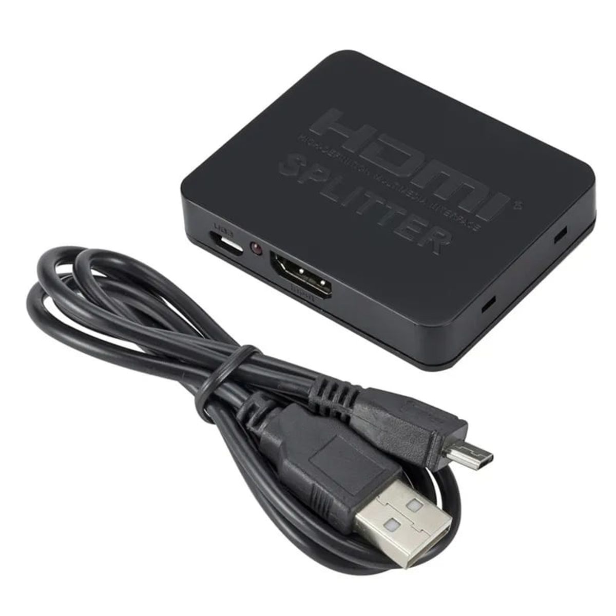 GENERICO - Splitter Hdmi 1x2 Full Hd 4K 3D 1080P 60Hz Multiplica Señal