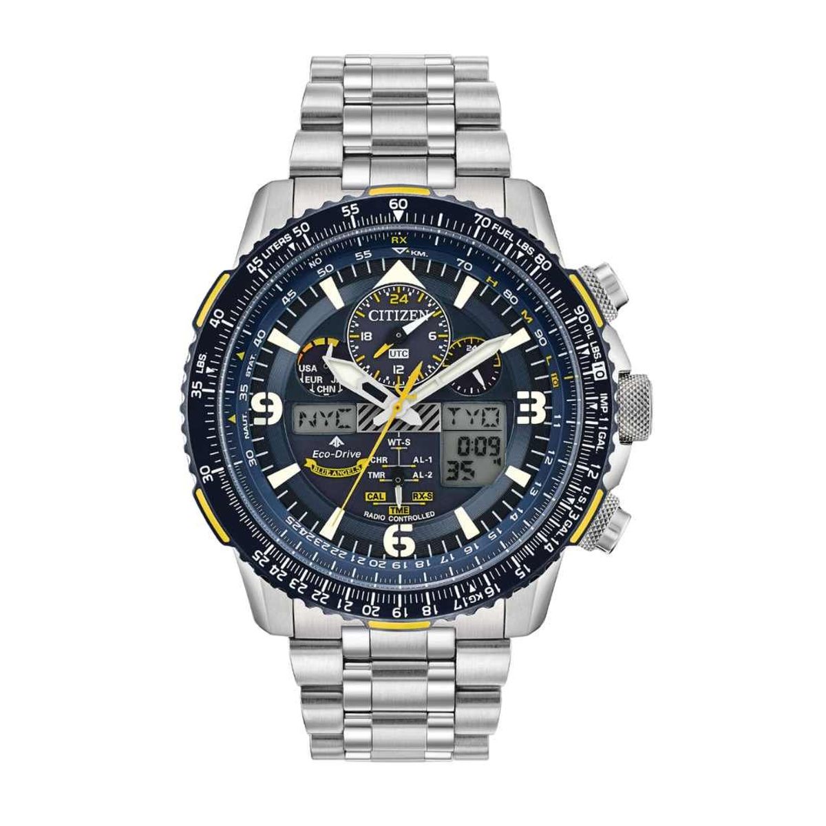 CITIZEN - CITIZEN PROMASTER ECO-DRIVE SKYHAWK BLUE ANGELS JY8078-52L