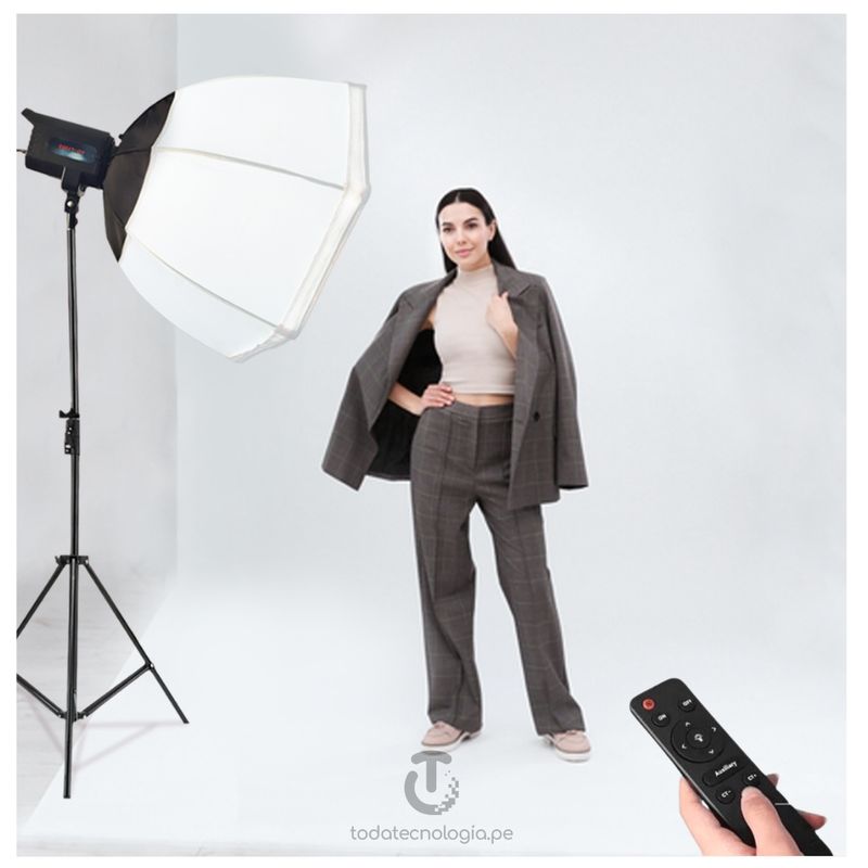 SEISA - Kit Estudio Fotografico Iluminación Fotográfica Grabacion Softbox