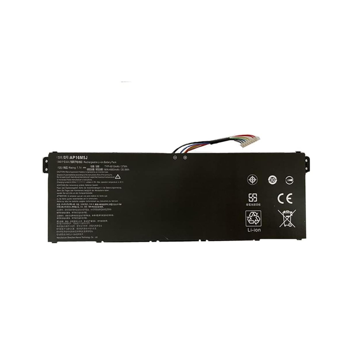 GENERICO - Batería Compatible con AP16M5J A315-21, A315-51 Aspire 1 Aspire 3, 5