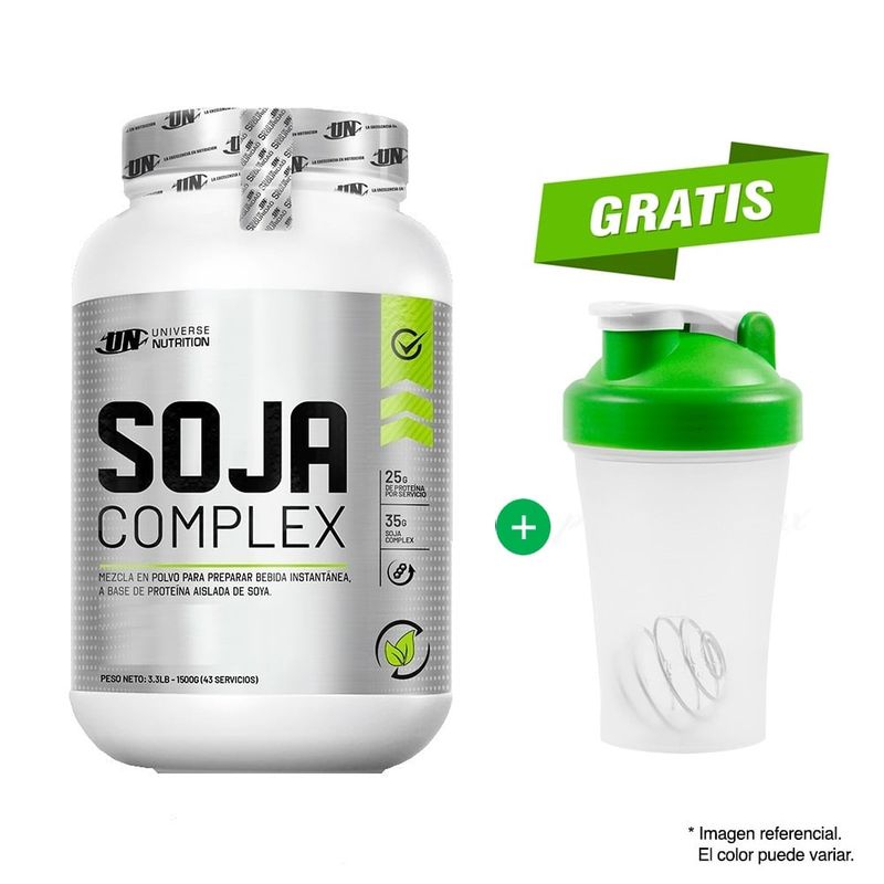 UNIVERSE NUTRITION - Soja Complex 1.5 kg UN CHOCOLATE + SHAKER