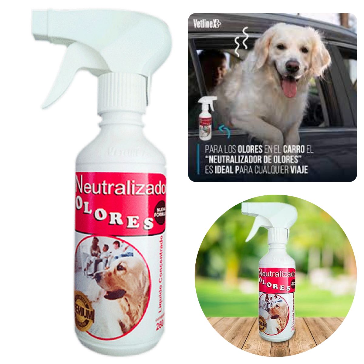 VETLINEX - NEUTRALIZADOR DE OLORES PERROS x 260ML
