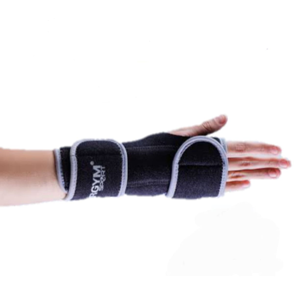 ARGYM - Muñequera bilateral PREMIUM con placa talla XL