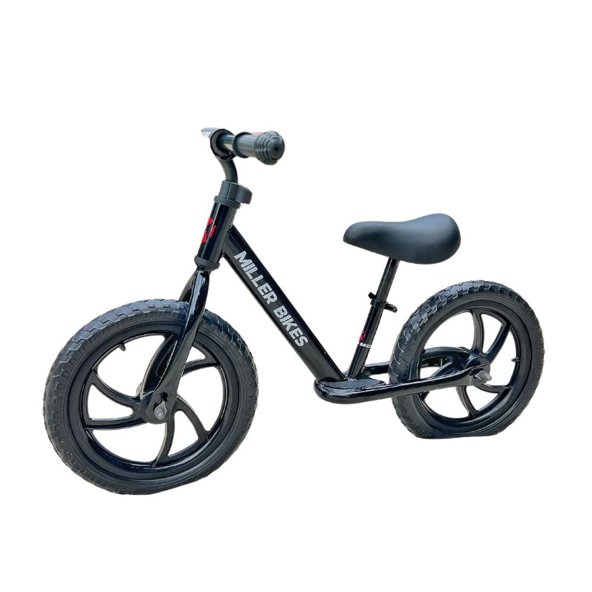 MILLER BIKES - Bicicleta de balance equilibrio MILLER BIKES Aro 14 Negra