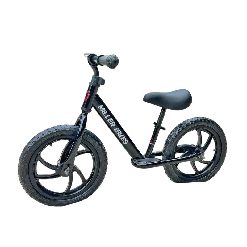 MILLER BIKES - Bicicleta de balance equilibrio MILLER BIKES Aro 14 Negra