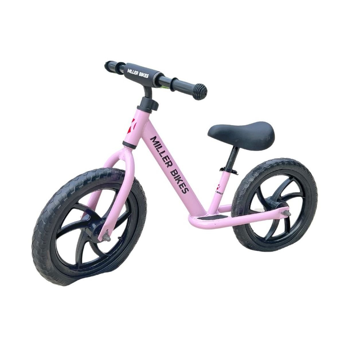 MILLER BIKES - Bicicleta de balance equilibrio MILLER BIKES Aro 14 Rosada