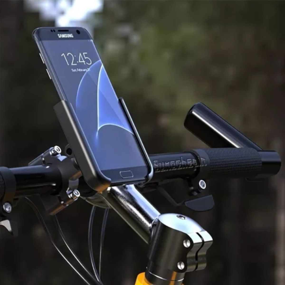 GENERICO - Portacelular De Aluminio Para Bicicleta Moto Scooter