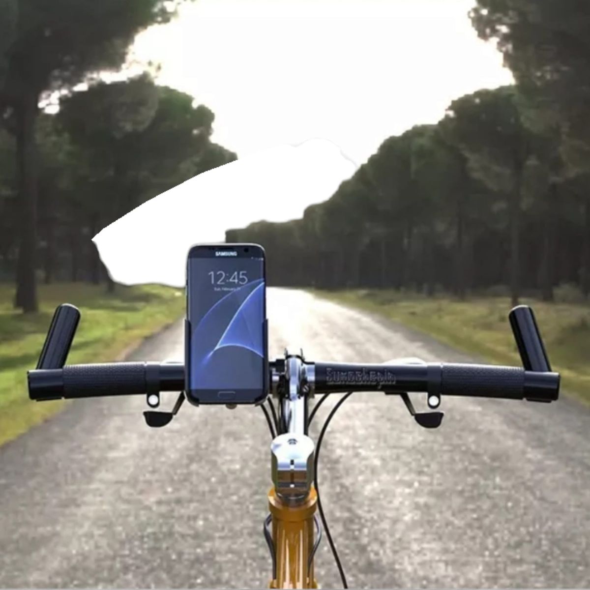 GENERICO - Portacelular De Aluminio Para Bicicleta Moto Scooter