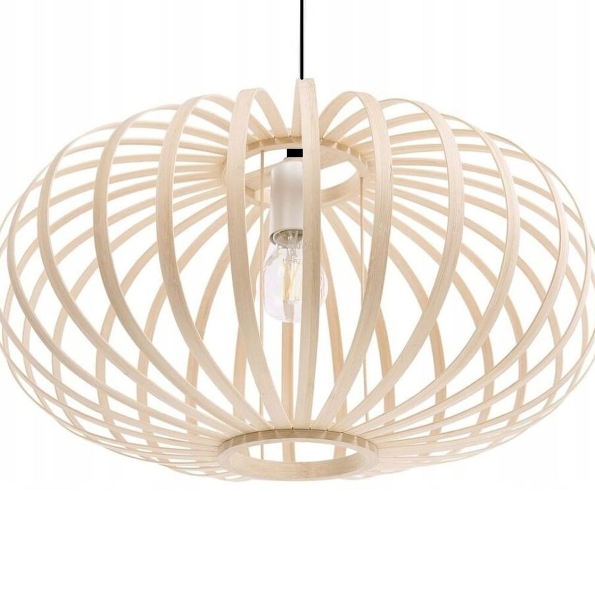 GENERICO - Lampara colgante de bambú 33 cm